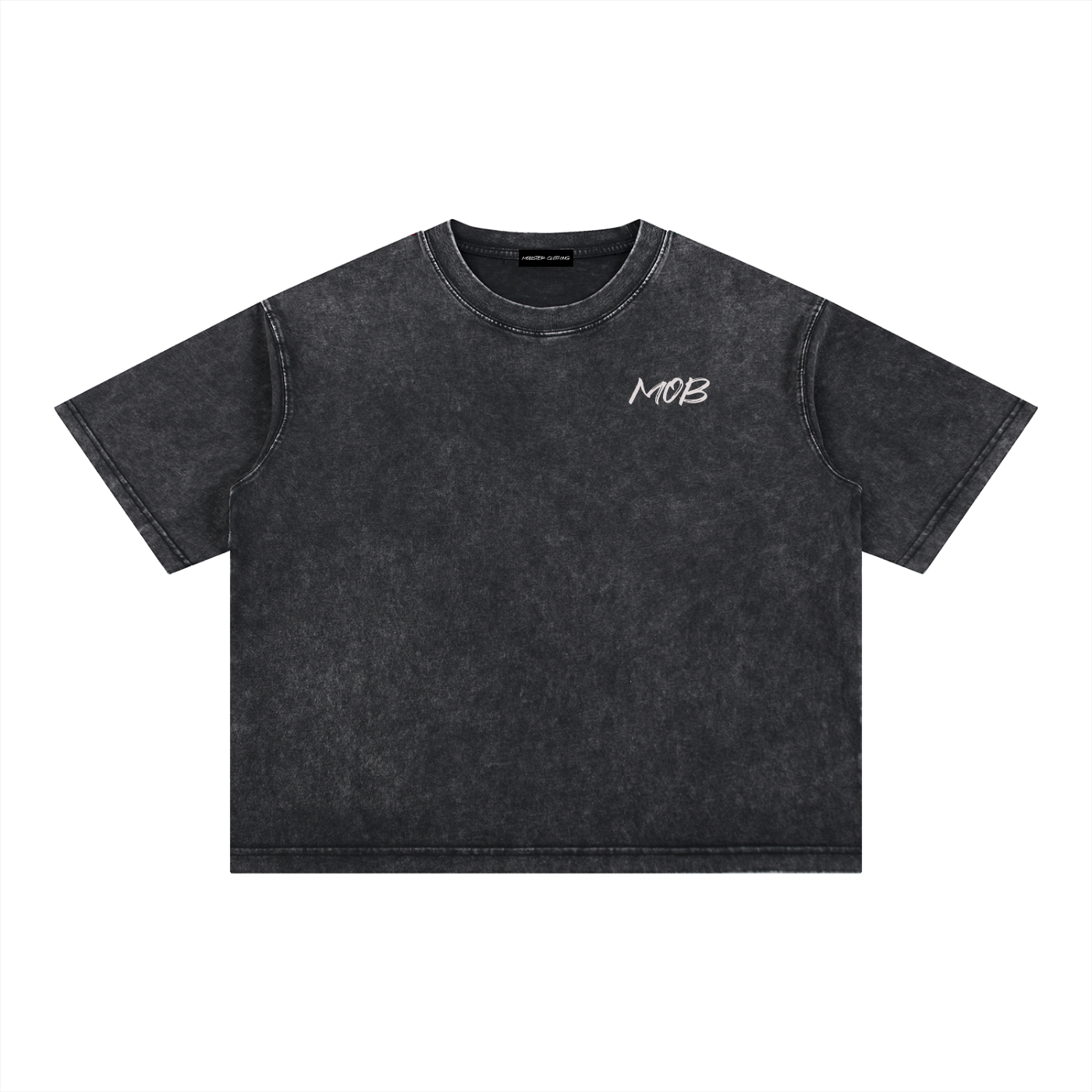 Mineral Wash Boxy Cotton T-Shirt