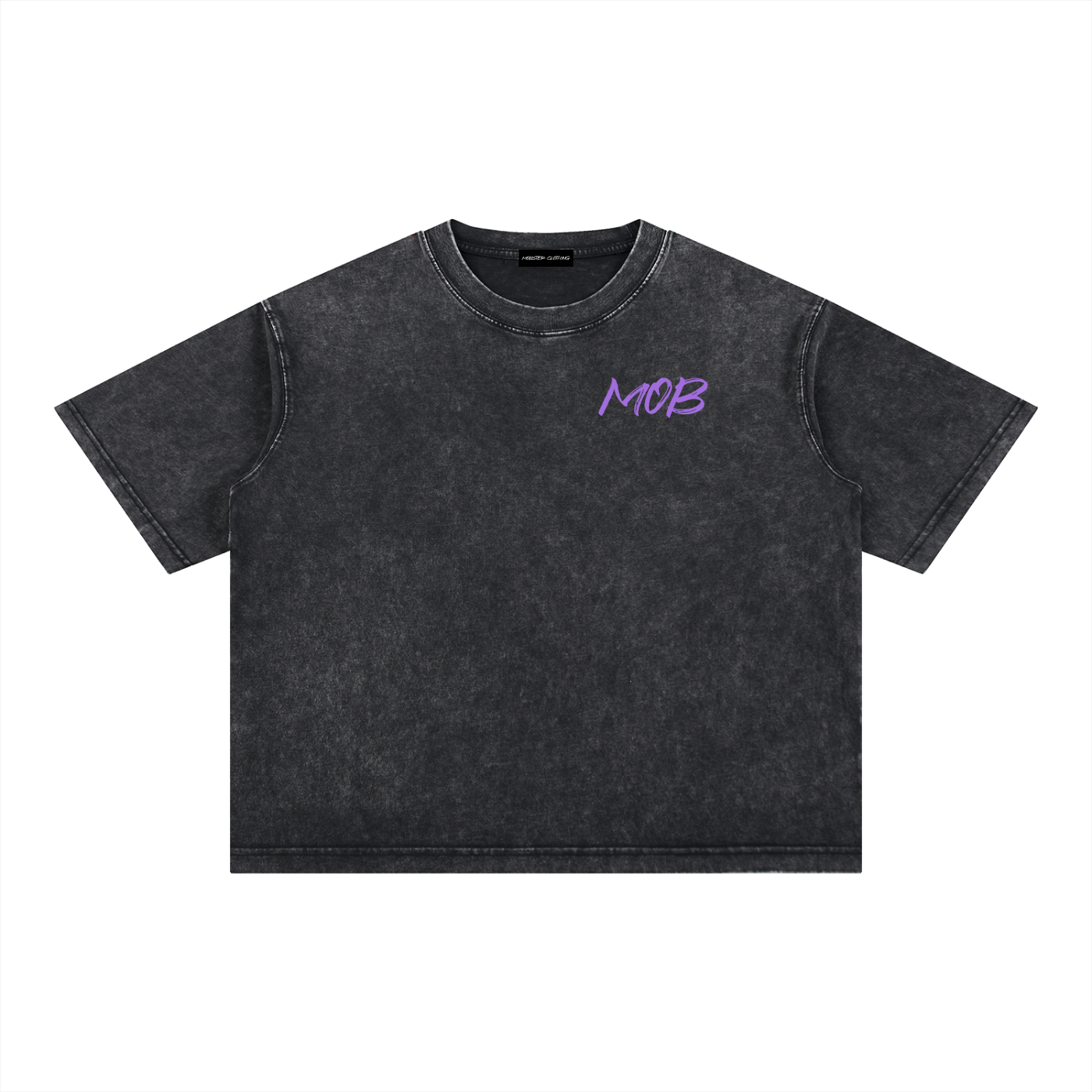 Mineral Wash Boxy Cotton T-Shirt