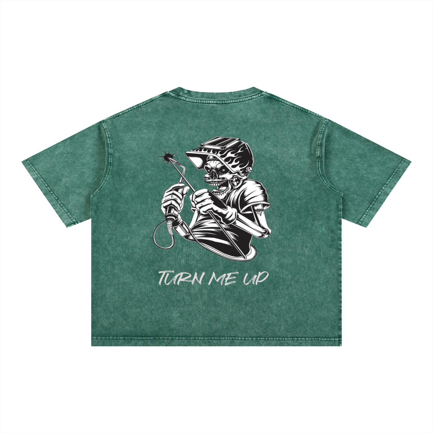 Mineral Wash Boxy Cotton T-Shirt