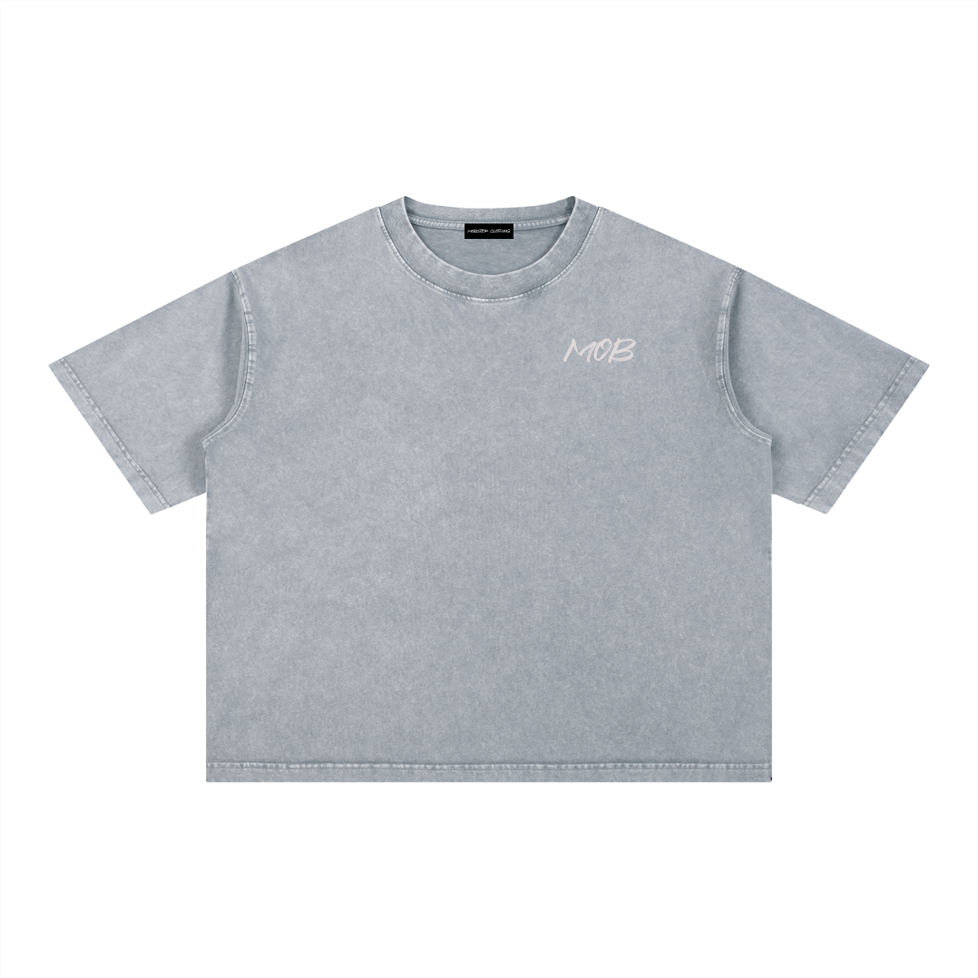 Mineral Wash Boxy Cotton T-Shirt