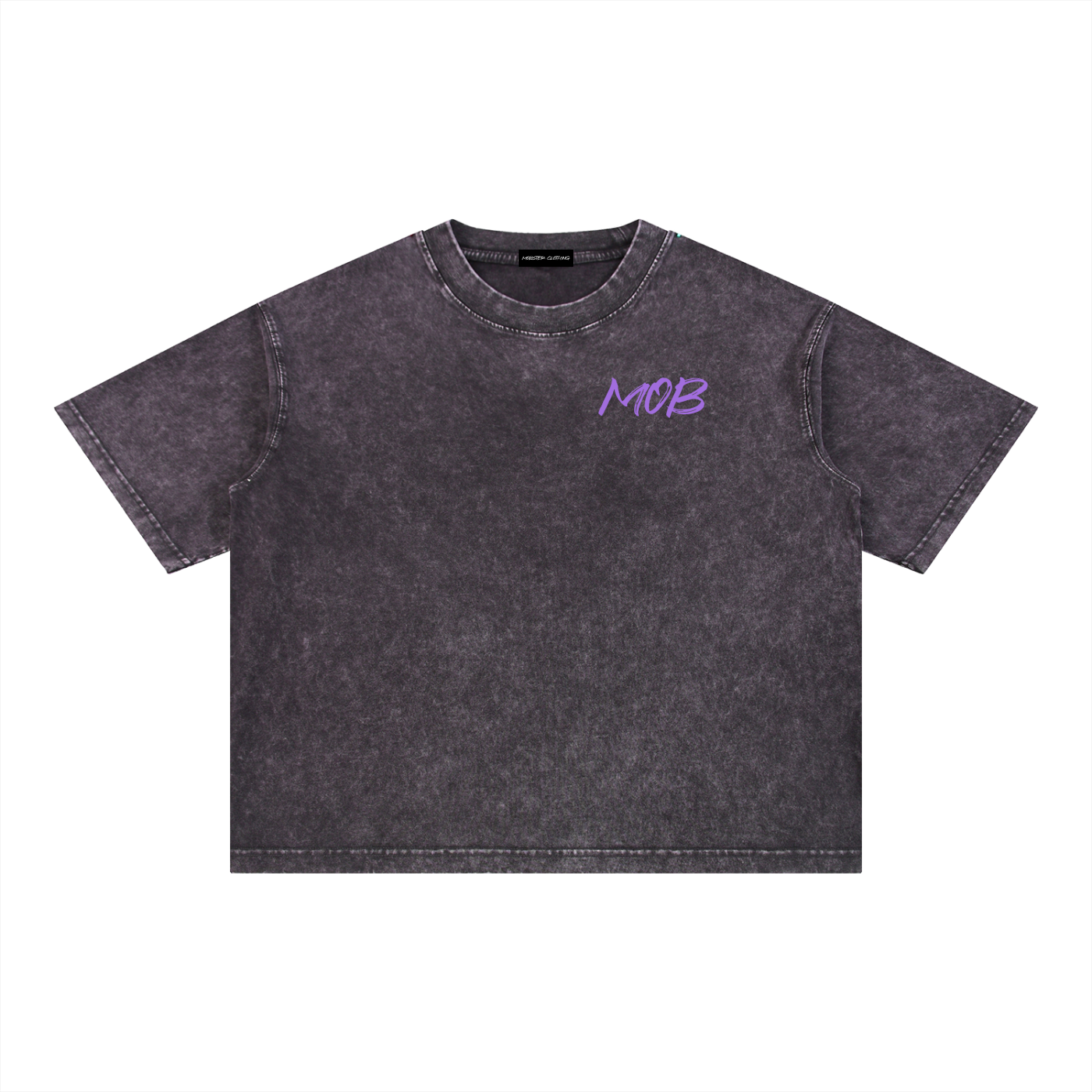 Mineral Wash Boxy Cotton T-Shirt