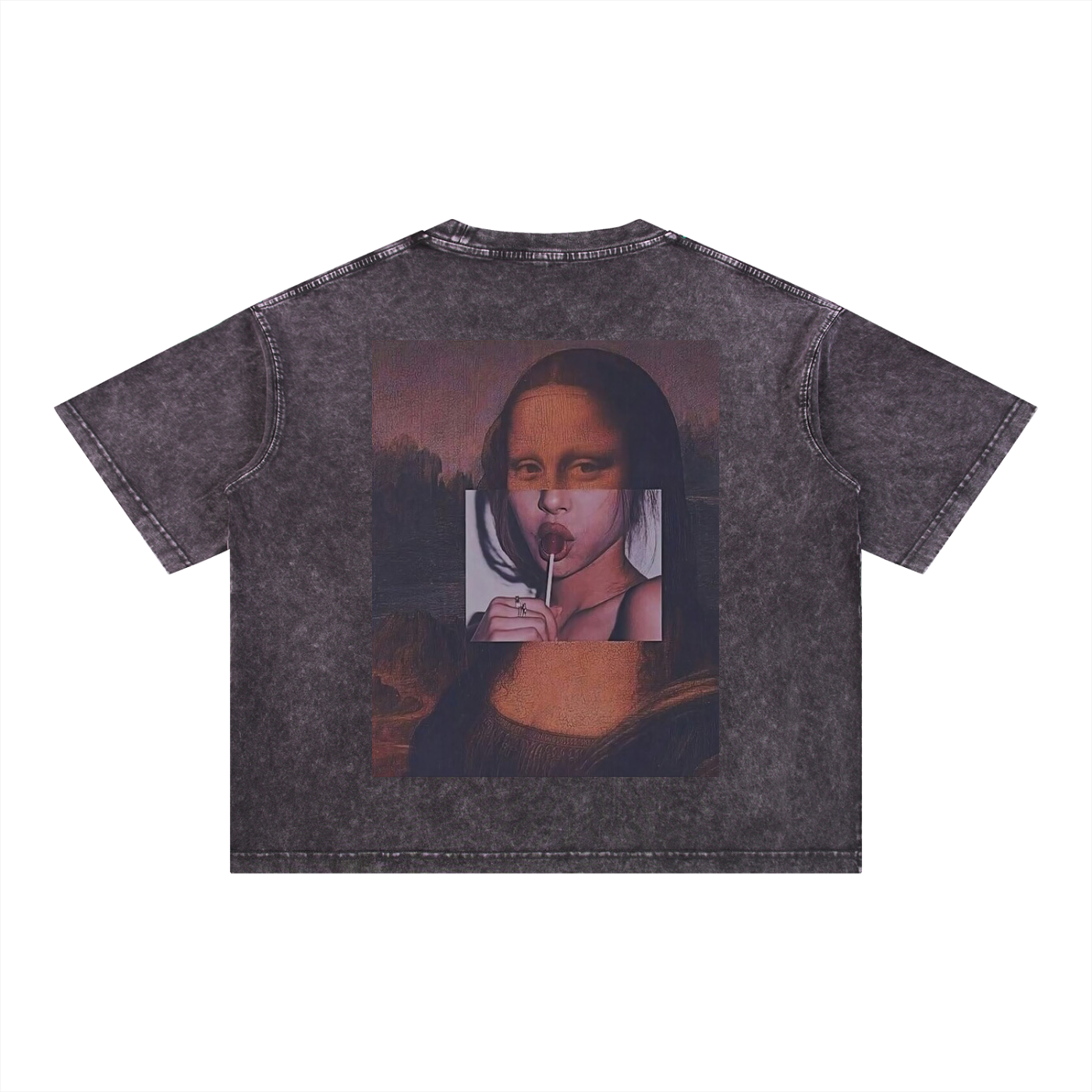 Mineral Wash Boxy Cotton T-Shirt