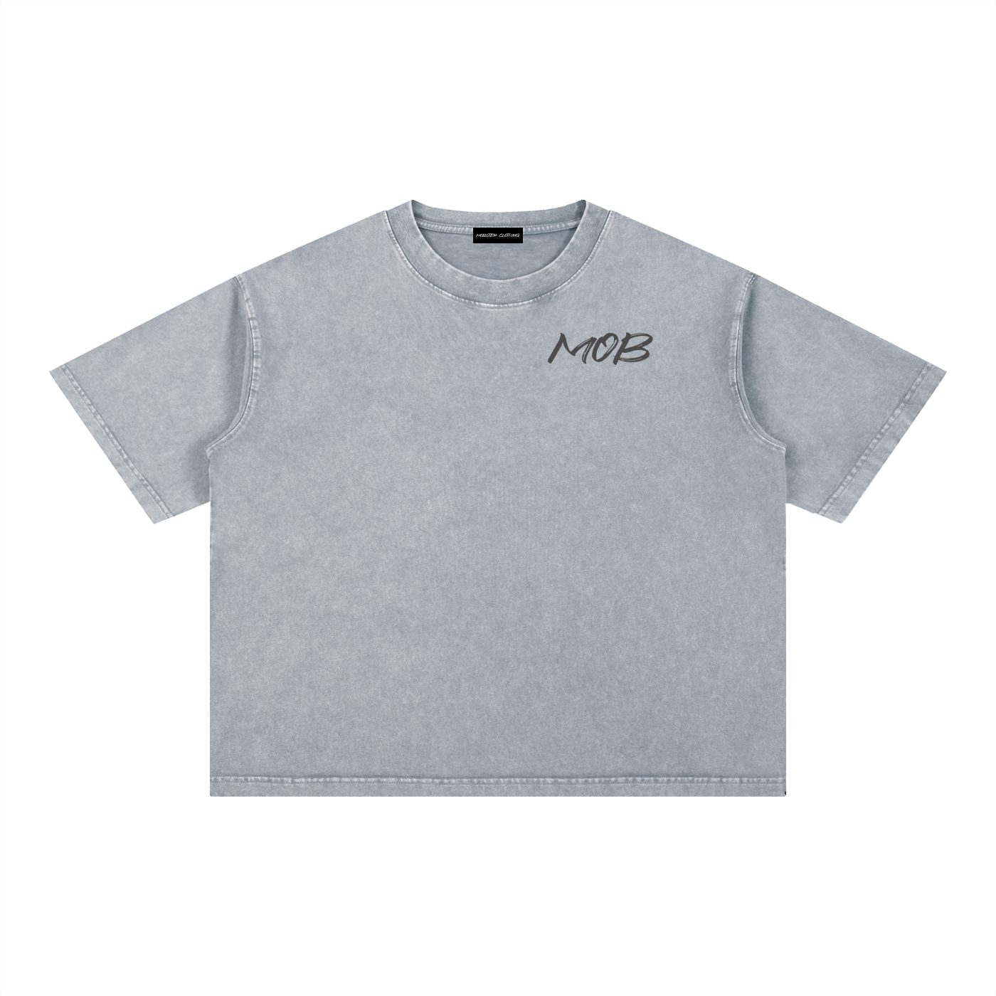Mineral Wash Boxy Cotton T-Shirt