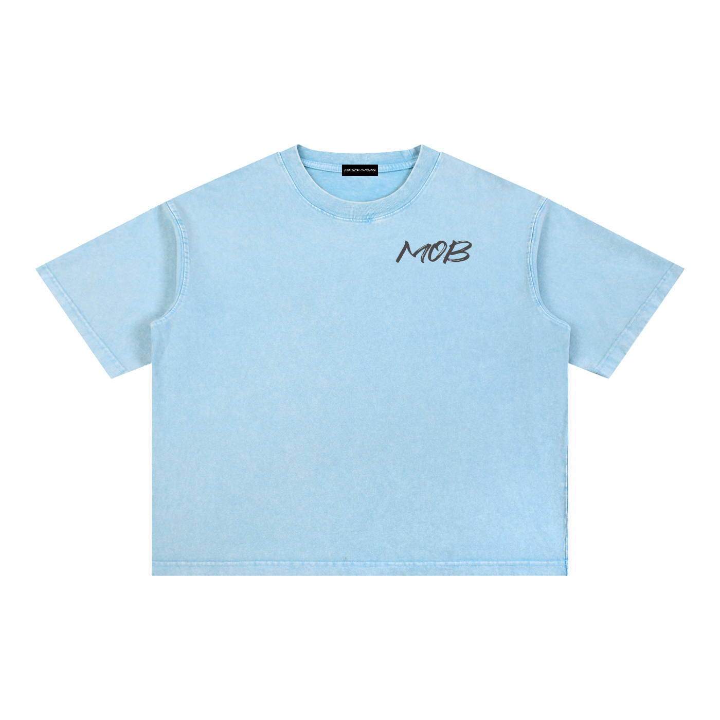 Mineral Wash Boxy Cotton T-Shirt