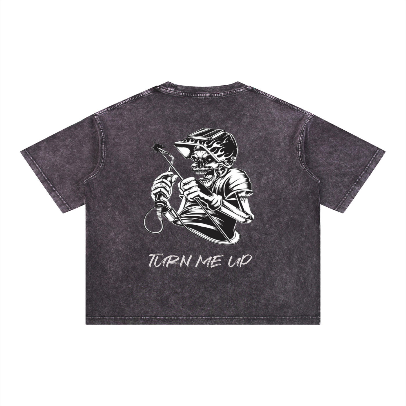 Mineral Wash Boxy Cotton T-Shirt