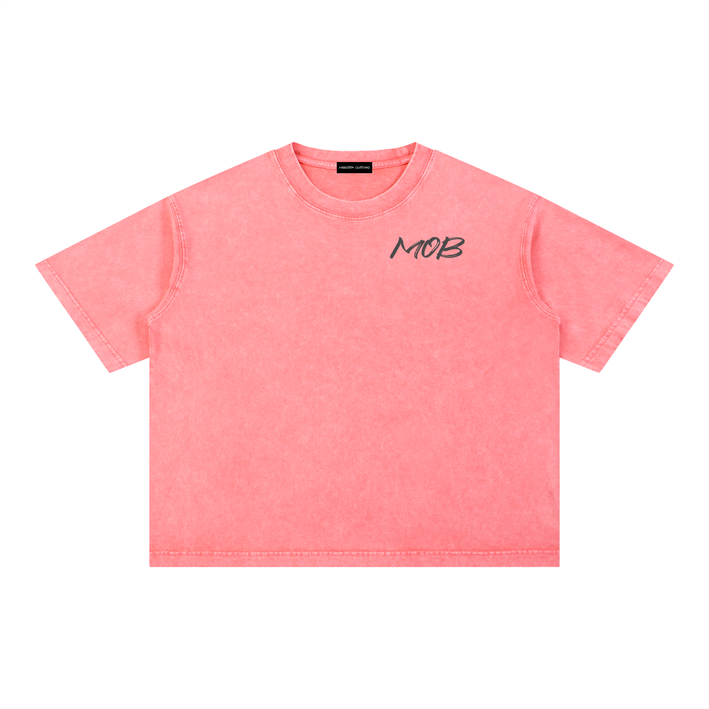 Mineral Wash Boxy Cotton T-Shirt