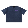 Mineral Wash Boxy Cotton T-Shirt